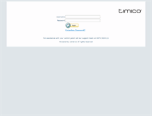 Tablet Screenshot of mailsafe.timico.co.uk